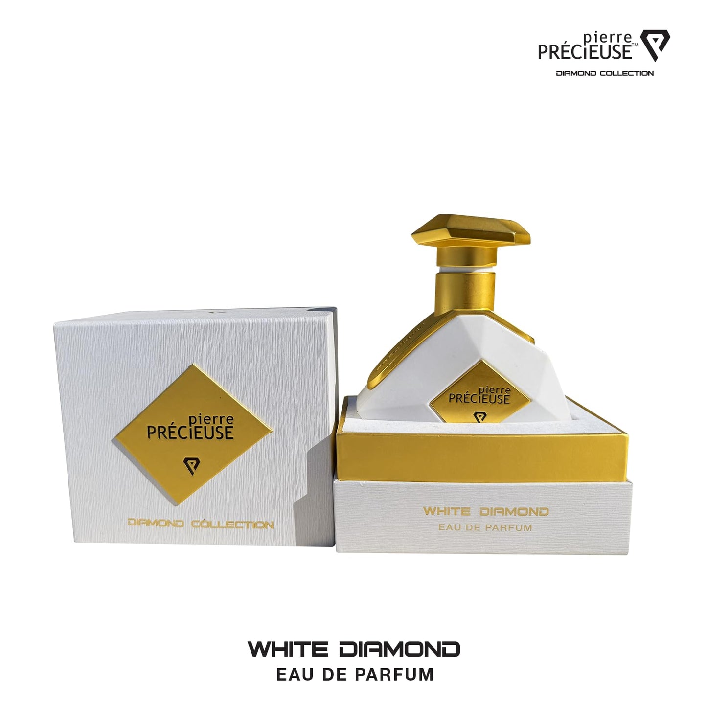 ❤️ Pierre Precieuse White and pure Diamond 100ml Unisex Luxury Perfume ❤️