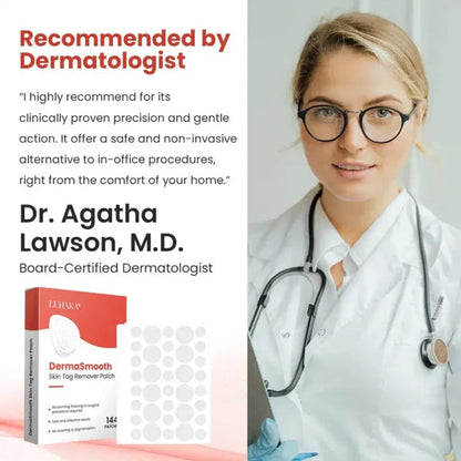 Derma Smooth Skin Tag Removal Patch | 72 Pathces |