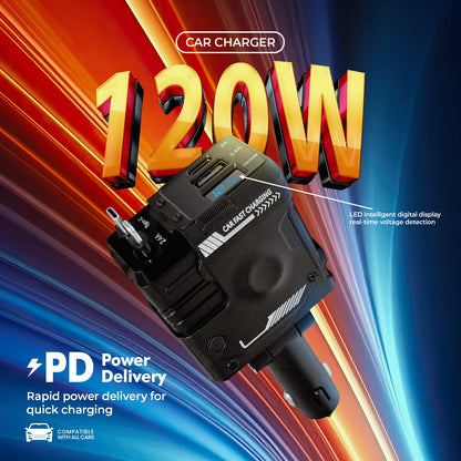 4 IN 1 Car charger